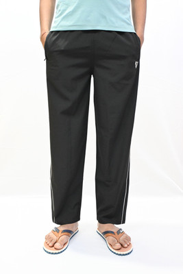 RV ROYAL Printed Men Black Track Pants