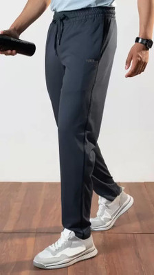 YUNEK Solid Men Blue Track Pants