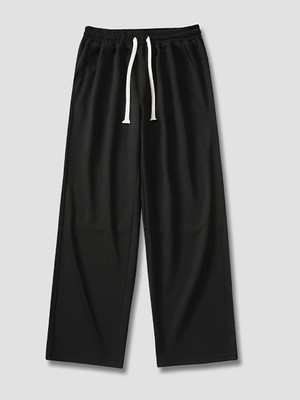 PROGENY Solid Men Black Track Pants