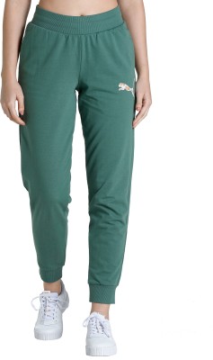 PUMA WMN Graphic Pant VII Printed Women Green Track Pants