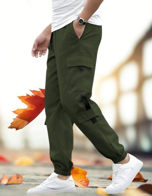 SB Trend Solid Men Grey Track Pants