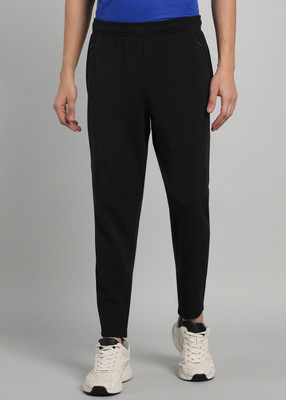 ADIDAS Solid Men Black Track Pants