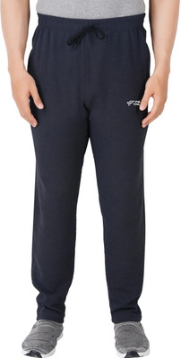 FEEL TRACK Solid Men Grey Track Pants