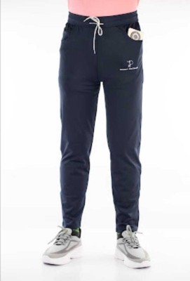 DREAMS AND DESIGN Solid Men Blue Track Pants