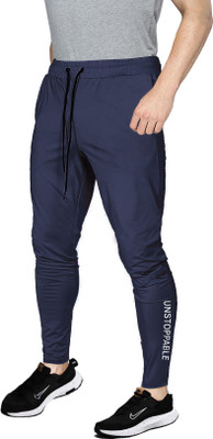 AVOLT Printed Men Blue Track Pants