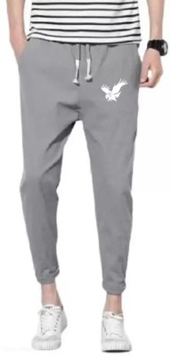 bfb Printed Men Grey Track Pants