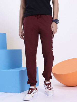 AEROPOSTALE Solid Men Maroon Track Pants