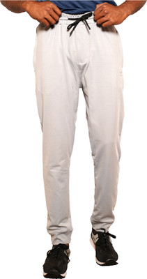 FREEHUG Solid Men White Track Pants