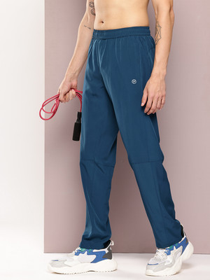 Turnfit Solid Men Blue Track Pants