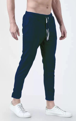 kasmiri fashion Solid Men Blue Track Pants