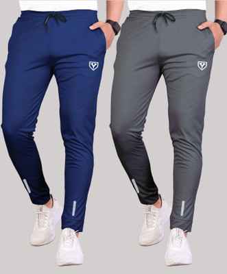 Suzaro Solid Men Multicolor Track Pants