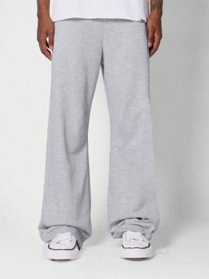 Dockstreet Solid Men Grey Track Pants