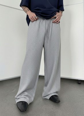 Dockstreet Striped Men Grey Track Pants