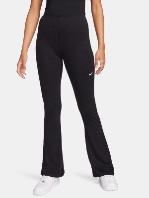 NIKE Solid Women Black Track Pants