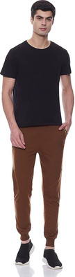 KILLER Solid Men Brown Track Pants