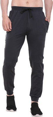 LEXON Self Design Men Grey Track Pants