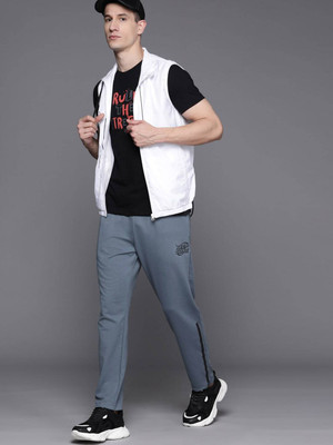 HRX by Hrithik Roshan Solid Men Grey Track Pants