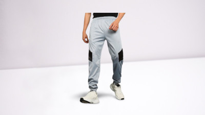 Qalm Brothers Solid Men Grey Track Pants