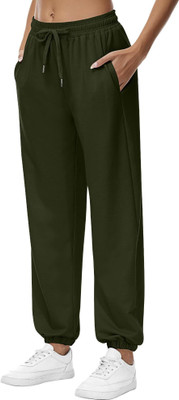 IRONDYE Solid Women Black Track Pants