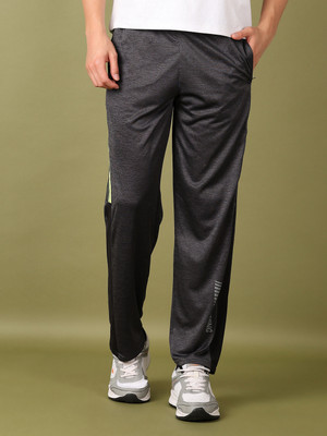 V-MART Solid Men Grey Track Pants