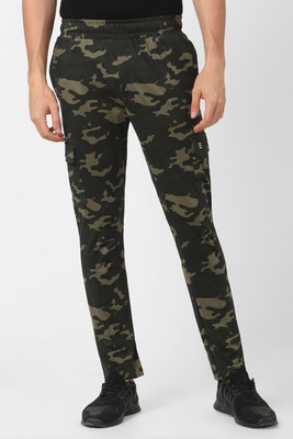 VAN HEUSEN Printed Men Green Track Pants