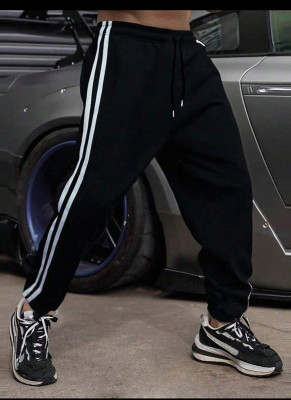 FAMOSO Solid Men White Track Pants