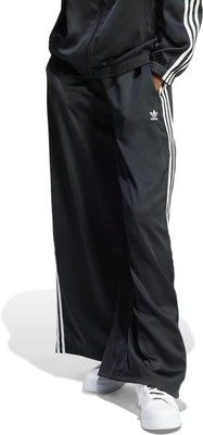 ADIDAS Printed Women Black Track Pants