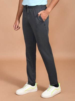 SKYKNIT Solid Men Grey Track Pants