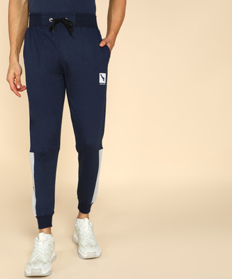 GYRFALCON Printed Men Dark Blue Track Pants