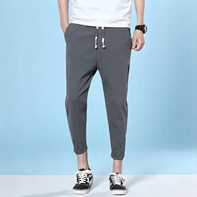 LALWANI BROTHERS Solid Men Grey Track Pants