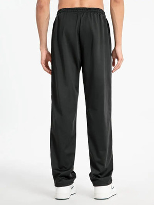Daphne Maurier Solid Men Black Track Pants