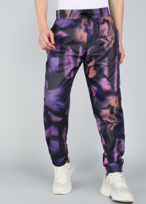 BEING HUMAN Solid Men Black Track Pants