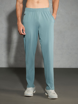 TECHNOSPORT Solid Men Green Track Pants