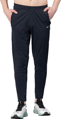 RED TAPE Solid Men Dark Blue Track Pants
