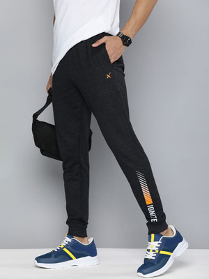 HRX by Hrithik Roshan Self Design Men Grey Track Pants