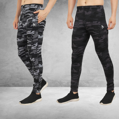 DIHOX Printed Men Multicolor Track Pants