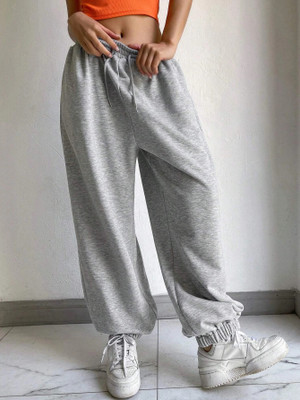 PROGENY Solid Women Grey Track Pants