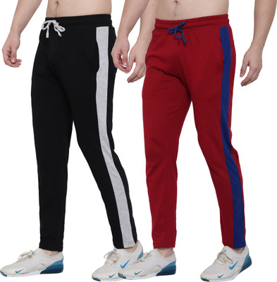 MYO Solid Men Multicolor Track Pants