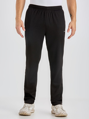 BLACK PANTHER Solid Men Black Track Pants