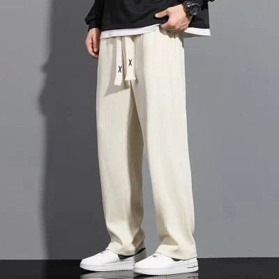 PAVITRA PRERNA Relaxed, Loose Fit Men Beige Trousers
