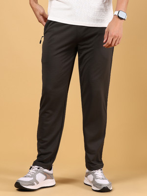 V-MART Solid Men Green Track Pants