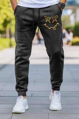 MULTI PLAYER Solid Men Silver Track Pants