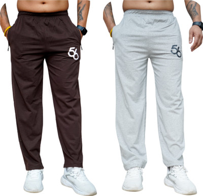 SAK Solid Men Multicolor Track Pants