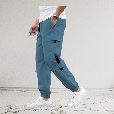 CREST TREND Solid Men Multicolor Track Pants