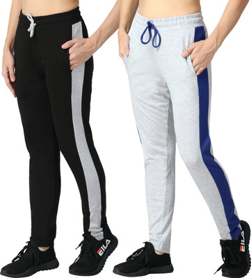 MYO Striped Women Multicolor Track Pants