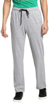 TURTLE Solid Men Grey Track Pants