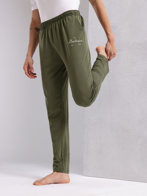 HRX by Hrithik Roshan Solid Men Green Track Pants