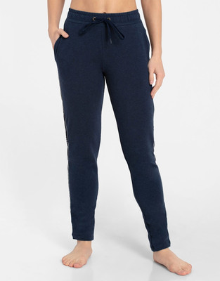JOCKEY Solid Women Blue Track Pants