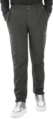 PILSA Solid Men Grey Track Pants