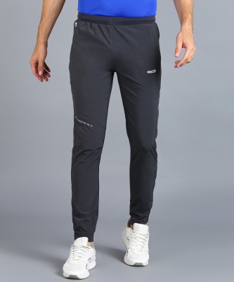 Pace International Solid Men Grey Track Pants